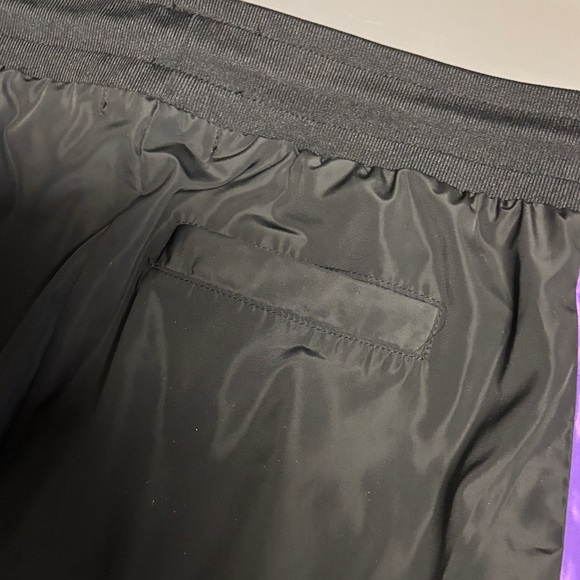 Forever 21 Color Block Joggers in Black, Green, and Purple - Picture 5 of 6